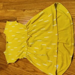 Tea Collection Size 3 Yellow Shirt